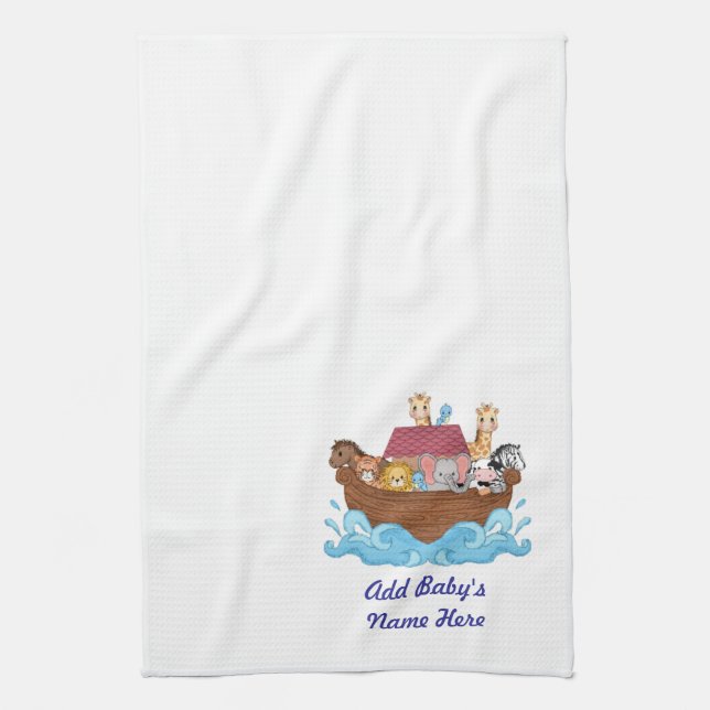 Baby Burp Towel Baby Shower gift (Vertical)