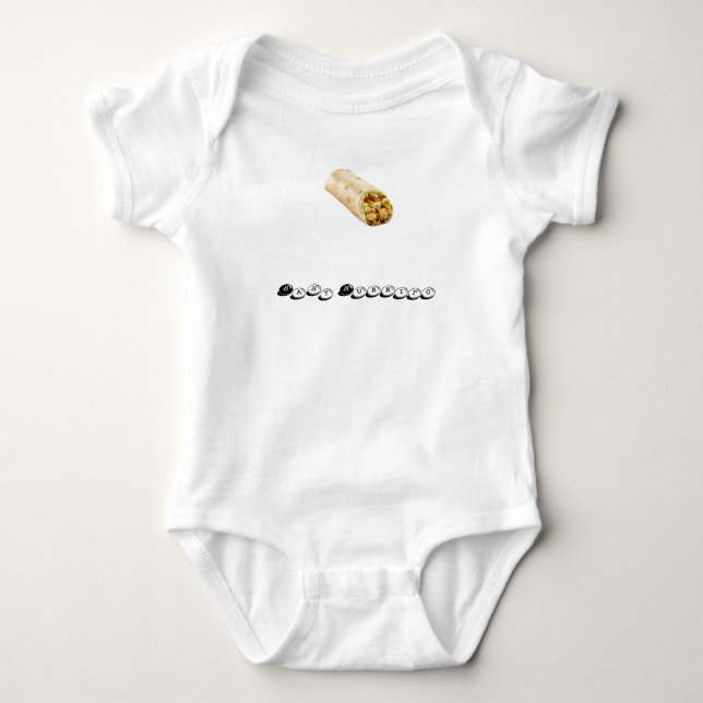 Baby Burrito Bodysuit (Front)