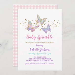 Baby Butterfly Invite 