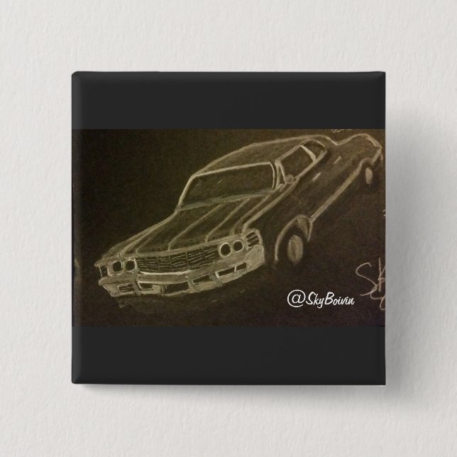 baby button square (Front)