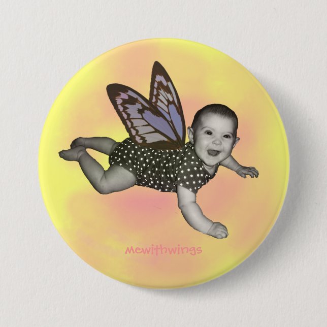 Baby Button Yellow (Front)