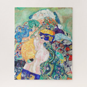 Baby by Gustav Klimt Painting Art Jigsaw Puzzle