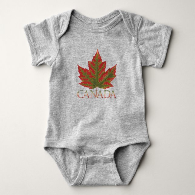 Baby Canada One-Piece Canada Bodysuit (Front)