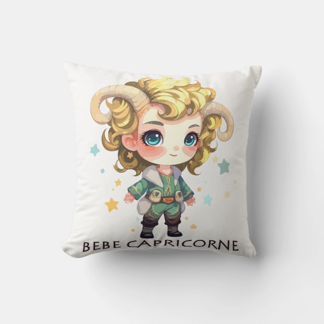Baby Capricorn Cushion (Front)