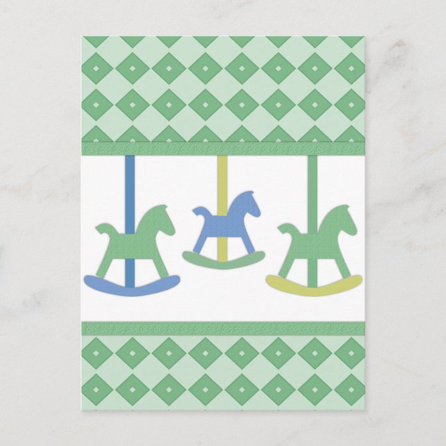 Baby Carousel Collection Postcard (Front)