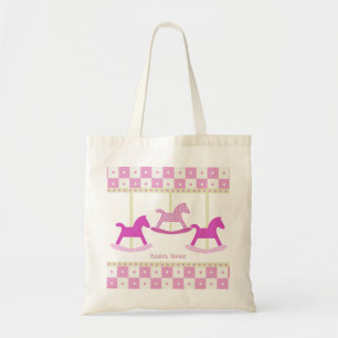 Baby Carousel Tote Bag