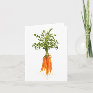 Baby Carrots Card