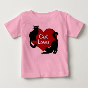 Baby Cat Lover Shirts Cat Lover Toddler's Shirts