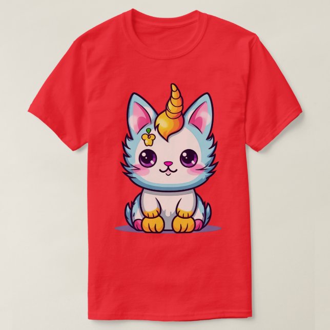 Baby cat unicorn T-Shirt (Design Front)