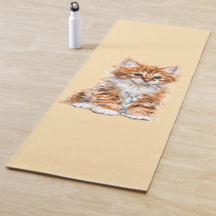 Baby Cat Yoga Mat - Choose Colours