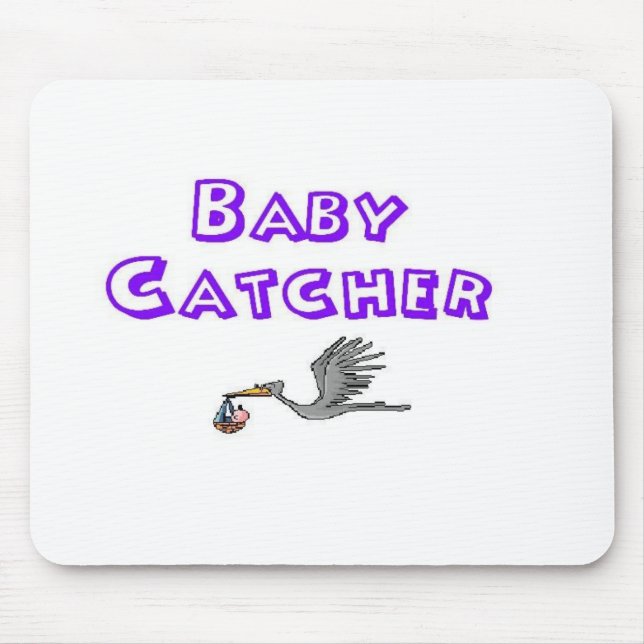baby catcher mouse mat (Front)