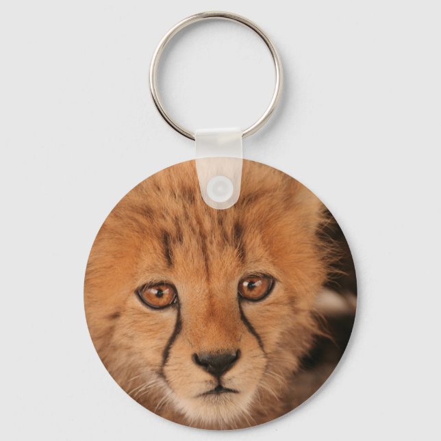 Baby Cheetah Keychain (Front)