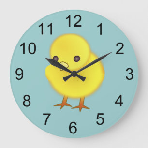 Baby Chick Animal Wall Clock