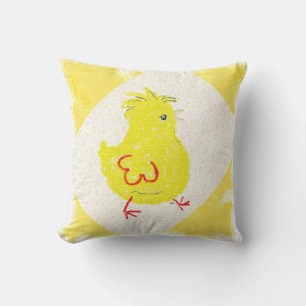 Baby Chick Chicks Farm Cushion