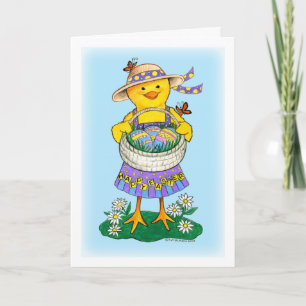 Baby Chick Easter Card