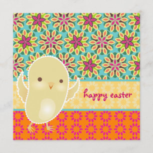 Baby Chick Easter Invitation