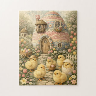 Baby Chicks Easter Jigsaw Puzzle