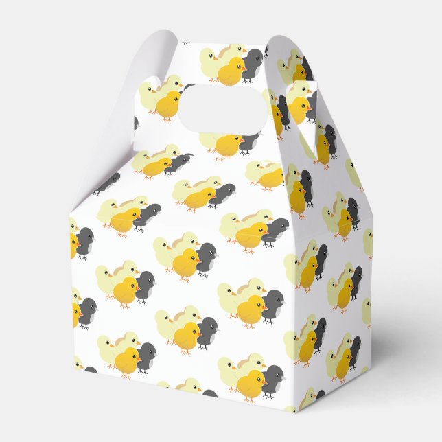 Baby Chicks Favour Box (Front Side)