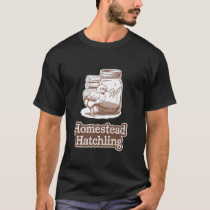 Baby Chicks in Homesteading Cute Design T-Shirt