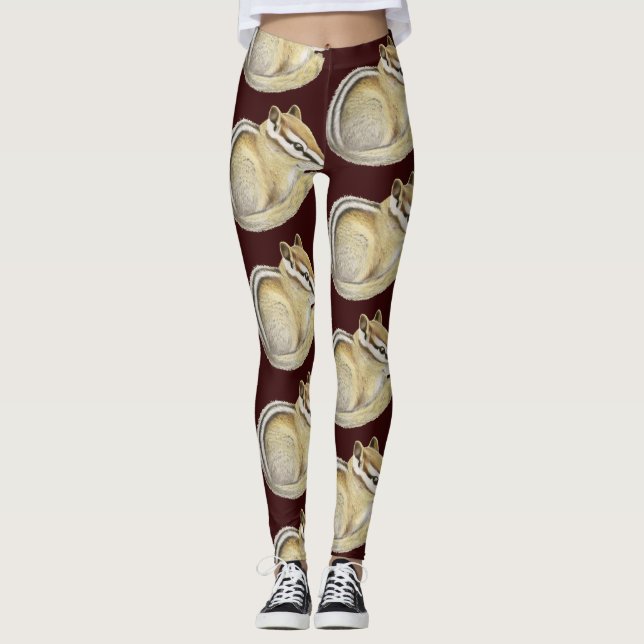 Baby Chipmunk Leggings (Front)