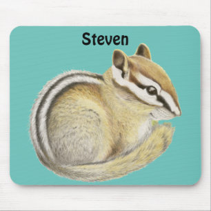 Baby Chipmunk Mouse Mat