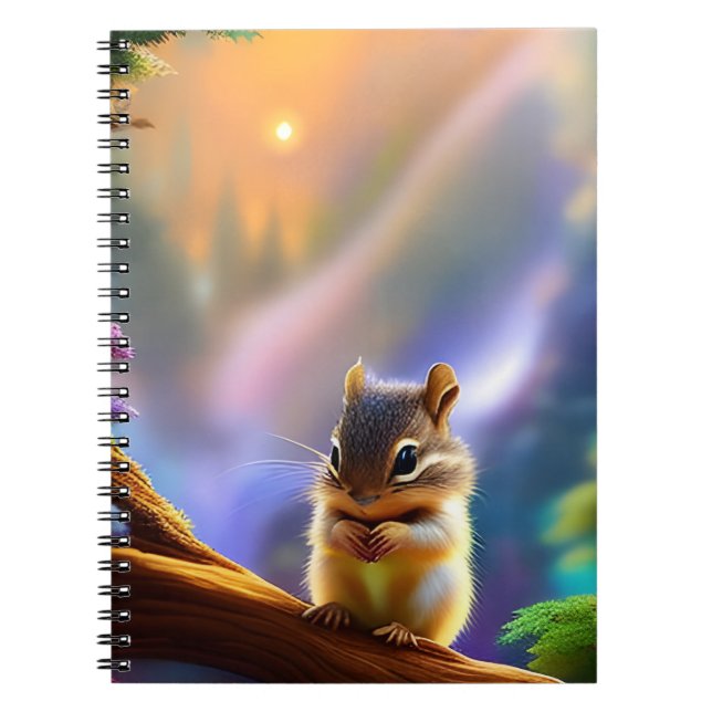Baby Chipmunk Notebook (Front)