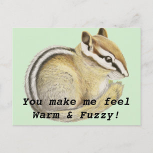 Baby Chipmunk Postcard
