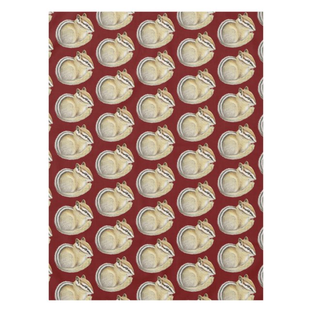 Baby Chipmunk Tablecloth (Front)