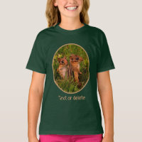 Baby Chipmunks Animal Art Personalised
