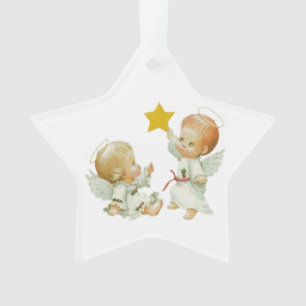 Baby Christmas Angels Ornament