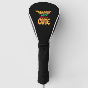 baby Christmas child gift Golf Head Cover