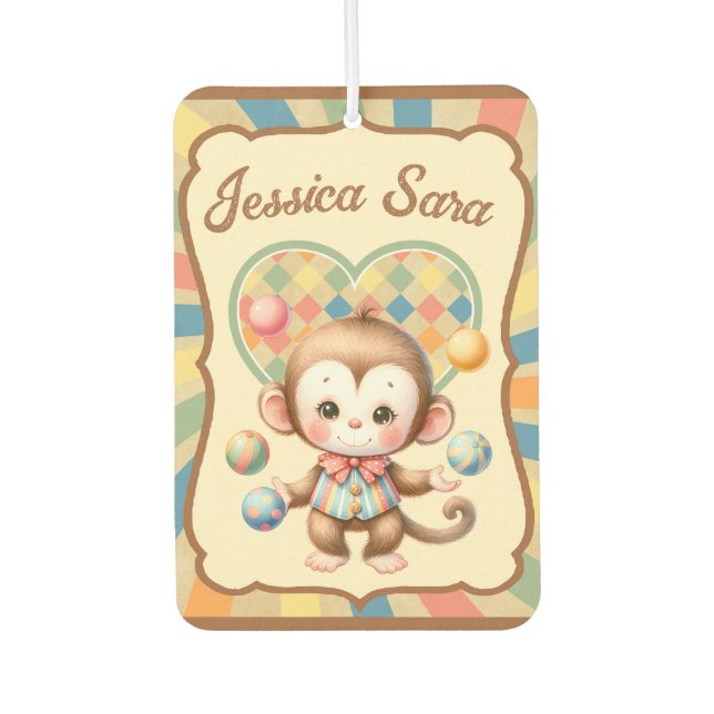 Baby Circus Car Air Freshener (Front)