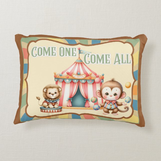 Baby Circus Decorative Cushion (Back)