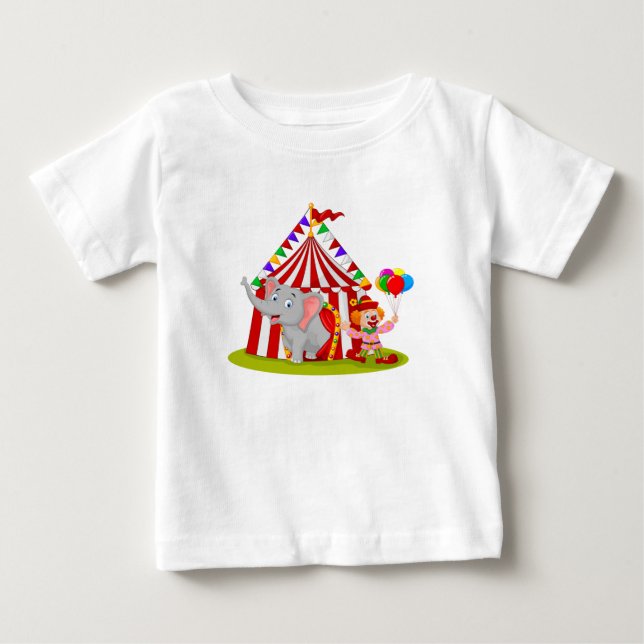 Baby Circus Fine Jersey T-Shirt (Front)