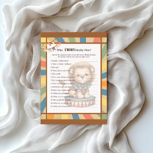 Baby Circus_  Knows Daddy Best Game Custom Letterhead