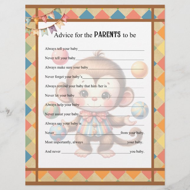 Baby Circus_Parent Advice Custom Letterhead (Front)