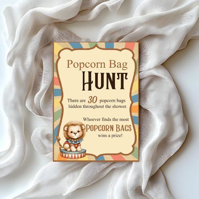 Baby Circus_Popcorn Bag Hunt Custom Letterhead (Creator Uploaded)