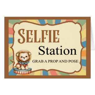 Baby Circus_ Selfie Card