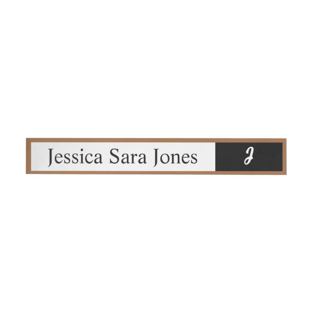 Baby Circus Wraparound Address Label (Individual)