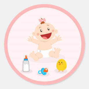 Baby Classic Round Sticker