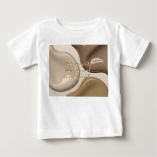 Baby classic t-shirt in stylish graphic