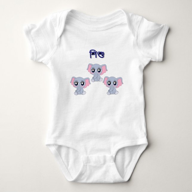 Baby Cloth Bodysuit (Front)