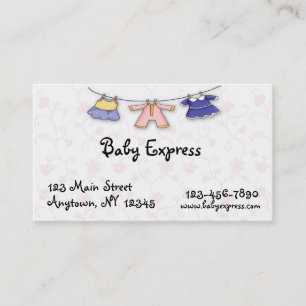 Baby Clothes Business Card