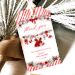Baby Clothes Christmas Girl Baby Shower Thank You Gift Tags<br><div class="desc">Baby Clothes Christmas Girl Baby Shower Thank You Gift Tags. Matching items are available.</div>