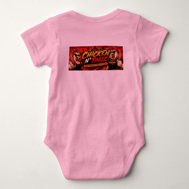 baby cloths bodysuit (Back)