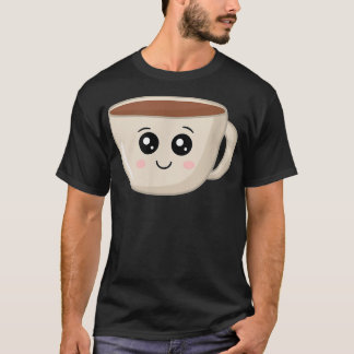 Baby coffee mug with cute googly eyes  T-Shirt