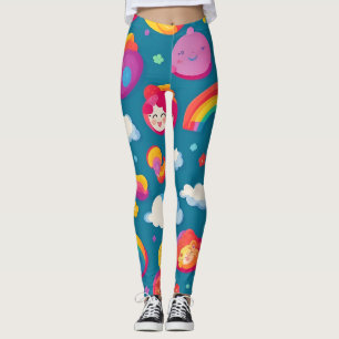 Baby  Colorful Personalized Pattern Leggings