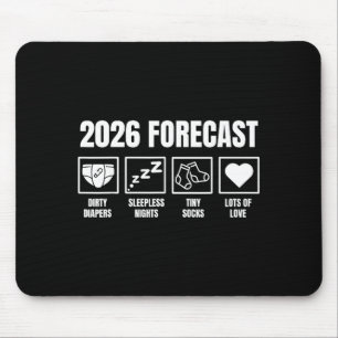Baby Coming Soon 2026 Pregnancy Announcement Forec Mouse Mat