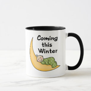 Baby Coming This Winter Mug