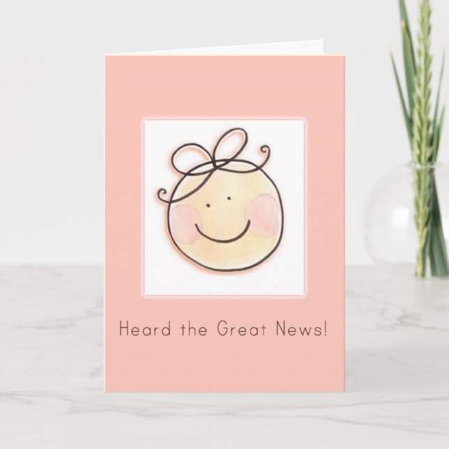 Baby Congratulations Card (Front)